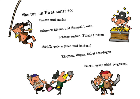 Schweine in Kisten - Ein saumäßiges Piratenbuch